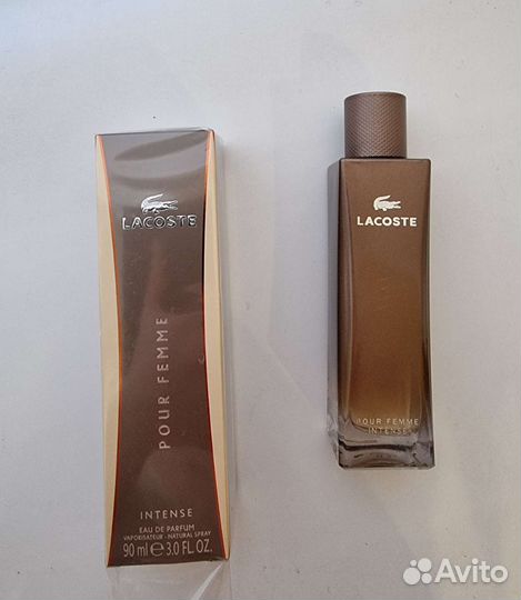 Lacoste pour femme intense 90ml новые целые
