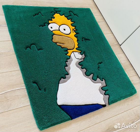 Тафтинговый ковер ручной работы