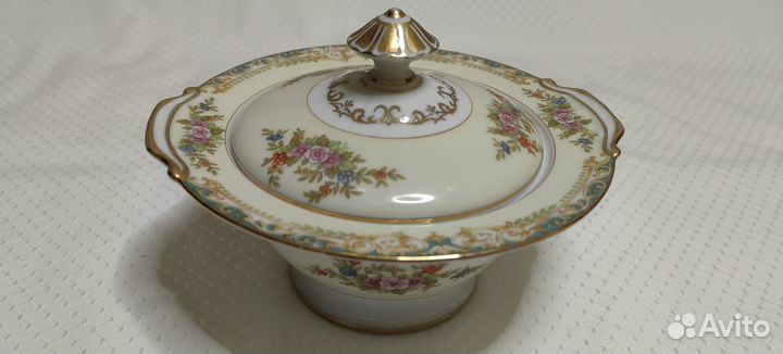 Сахарница Noritake.Фарфор Япония Japan, 1918 г