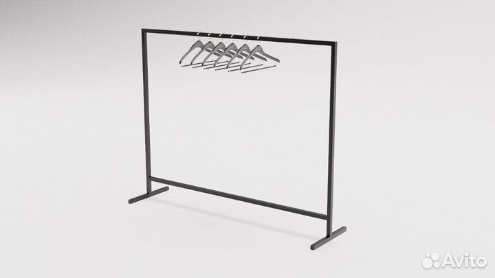 Вешалка напольная рейл