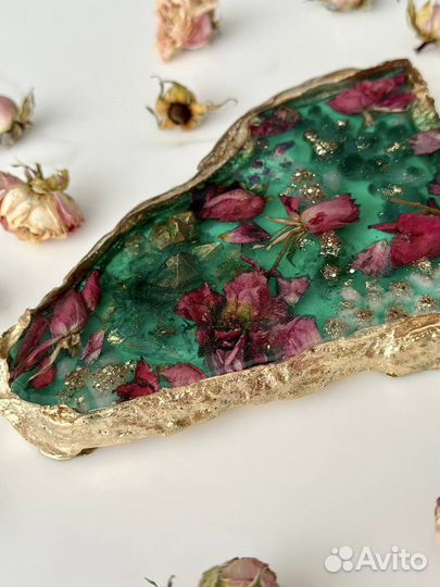 Подстаканники и подносы из эпоксидной смолы