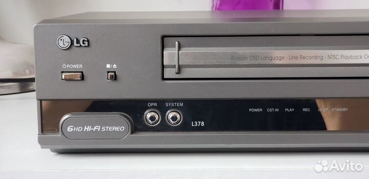 Видеомагнитофон LG L-378 Hi-Fi Stereo
