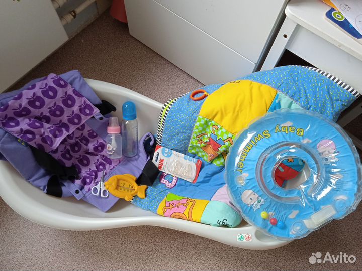 Ванночка для купания новорожденных Рюкзак- кенгуру