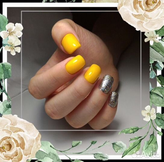 Маникюр гель-лаком