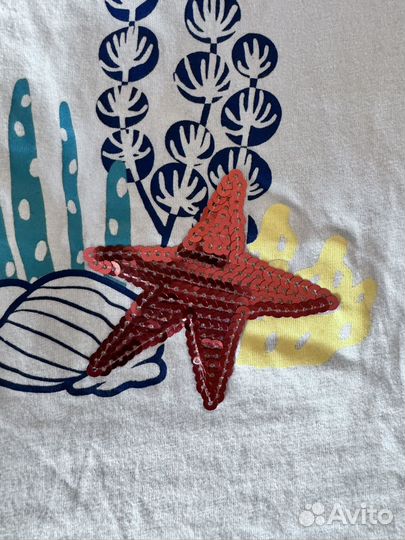 Футболка на девочку, Германия, Lupilu 110/116