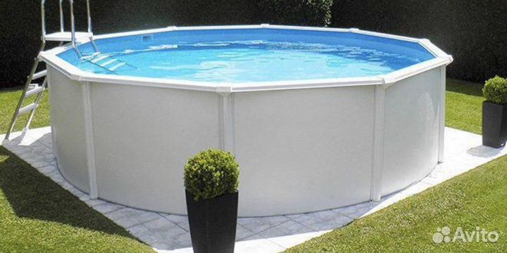 Каркасный бассейн морозостойкий 301х121