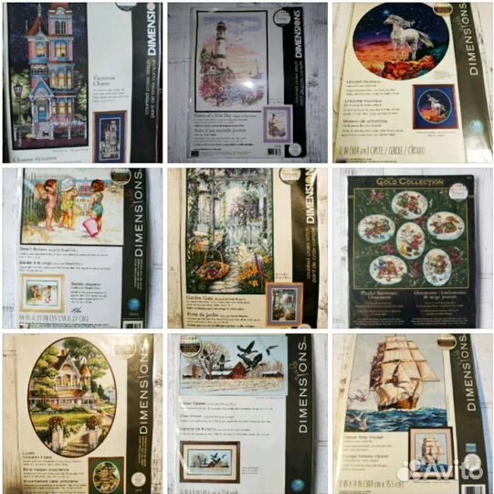 Наборы для вышивания Дименшенс Dimensions