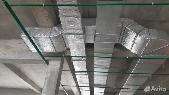 Монтаж систем вентиляции