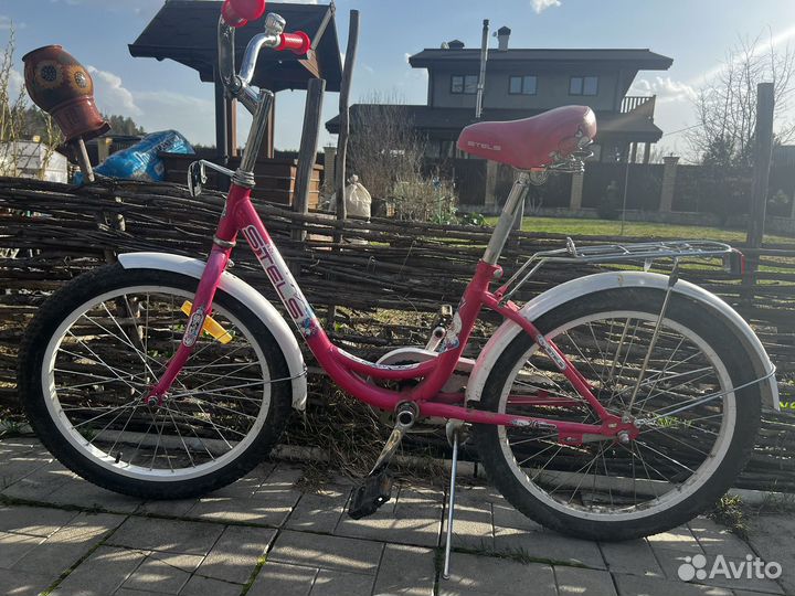 Велосипед для девочки stels pilot 20