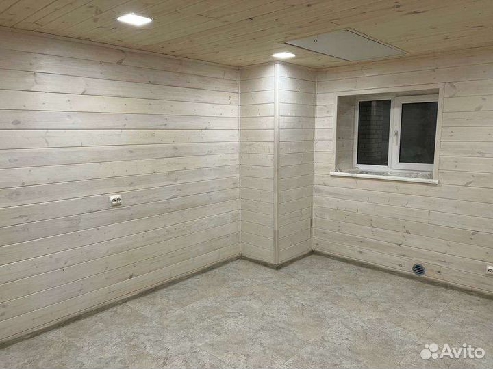 Обшивка бань вагонкой