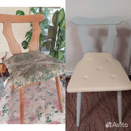 Реставрация, ремонт стульев, столов