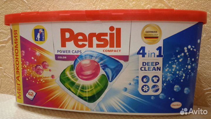 Капсулы для стирки разные