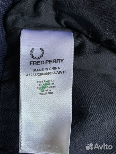 Бомбер fred perry