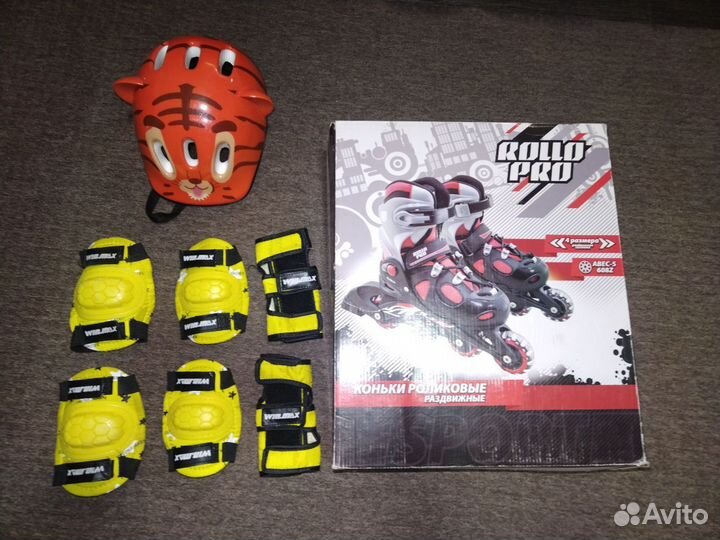 Роликовые коньки детские