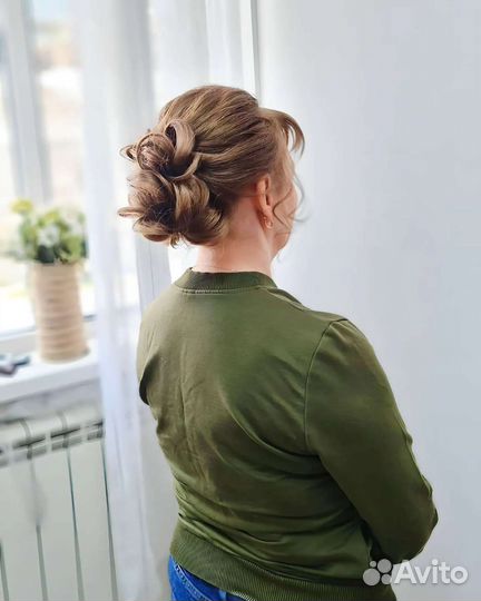 Макияж и прическа