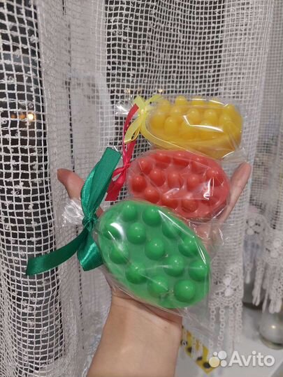 Мыло ручной работы люфа сувенир подарок