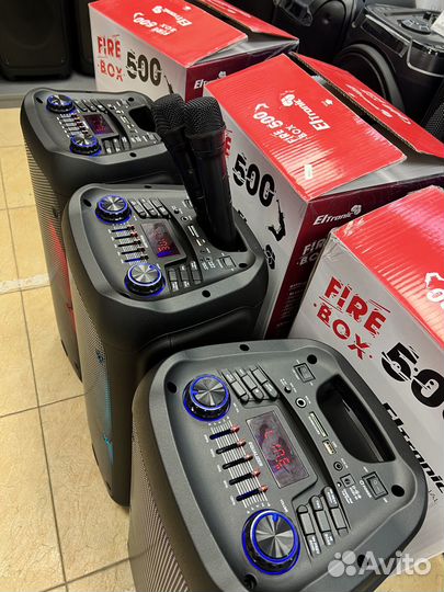 Колонка караоке мощная ElTronic 20-59 Fire Box 500