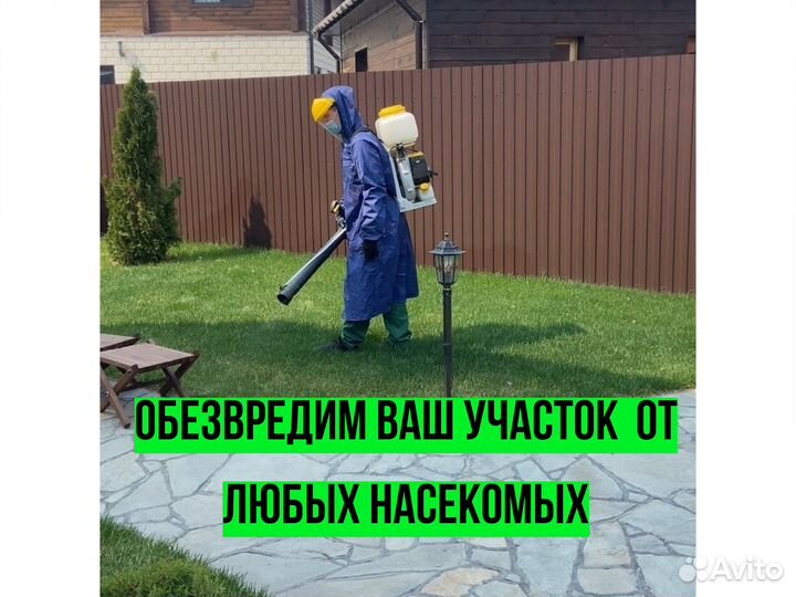 Обработка от клещей,грызунов,змей,мух