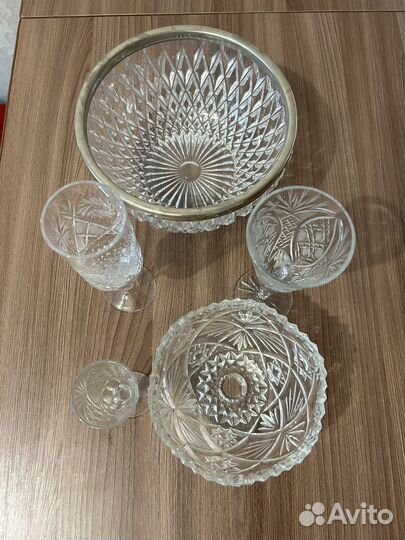 Хрустальная посуда СССР