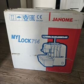 Оверлок janome MY lock 714