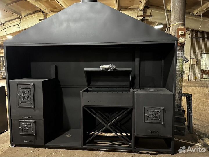 Мангал барбекю, мангальная зона