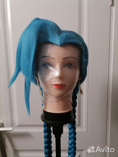 Косплей парик на джинкс аркейн