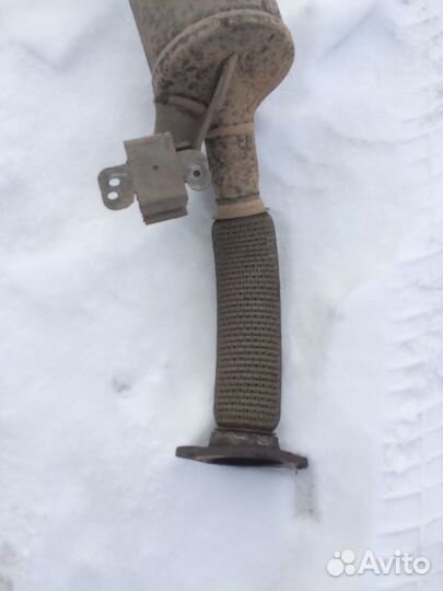 Выхлопной тракт с катализатором Renault Duster 2.0