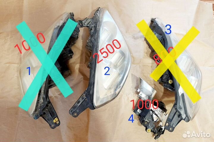 Фара Opel Vectra C рестайл