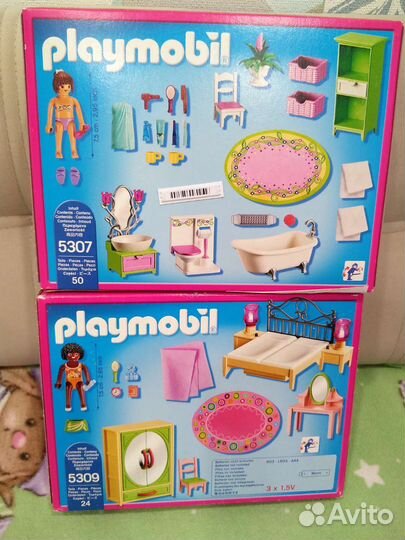 Новый Playmobil Спальня, Ванная, Свадебный магазин