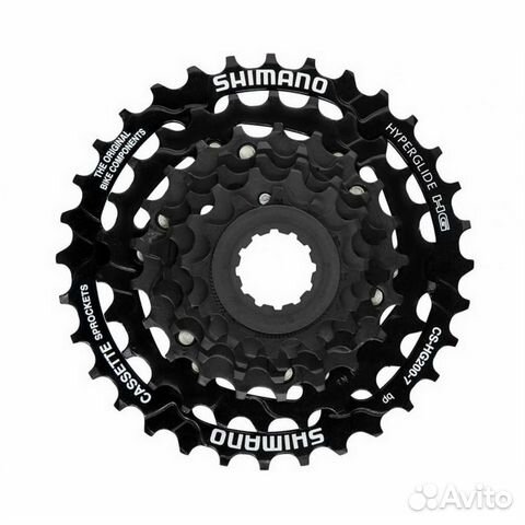 Кассета Shimano HG200, 7 ск., 12-32T (OEM без упак