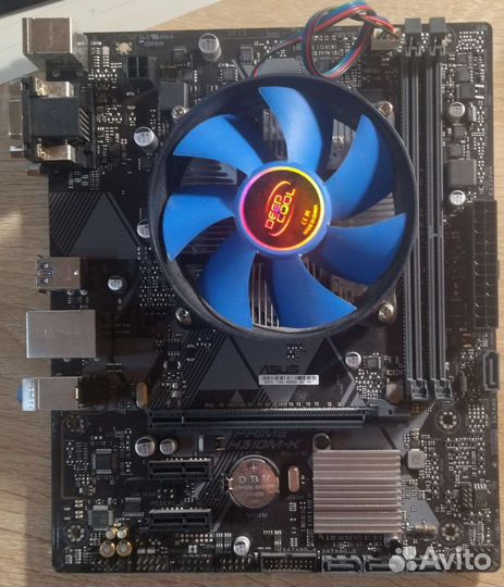 Материнская плата с процессором i3