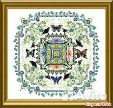 Схемы для вышивки крестом мандалы Chatelaine