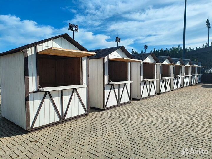 Ярморочные домики, торговые домики на прокат