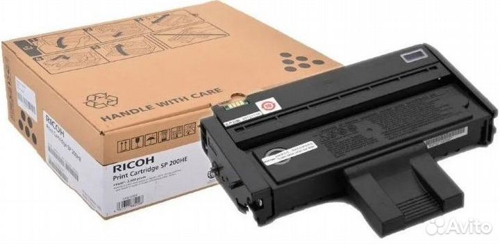 Тонер-картридж черный SP 200H Ricoh 407262