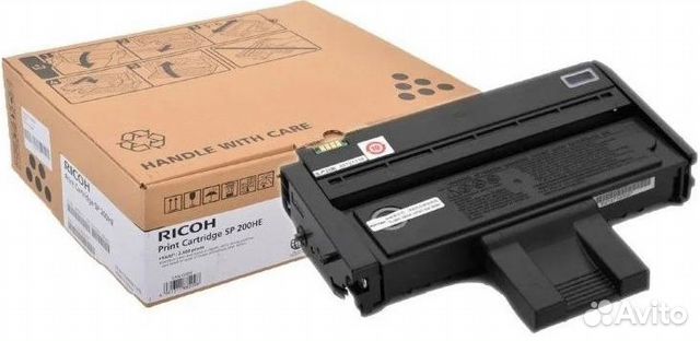 Тонер-картридж черный SP 200H Ricoh 407262