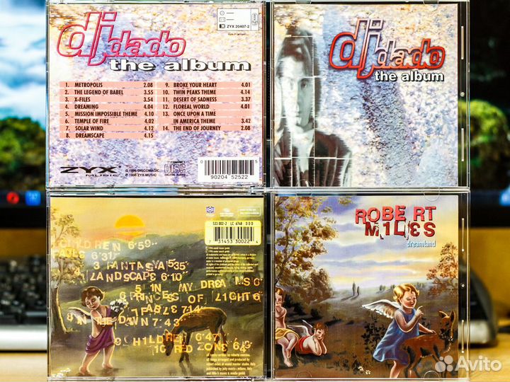 CD Диски DJ Dado, Robert Miles