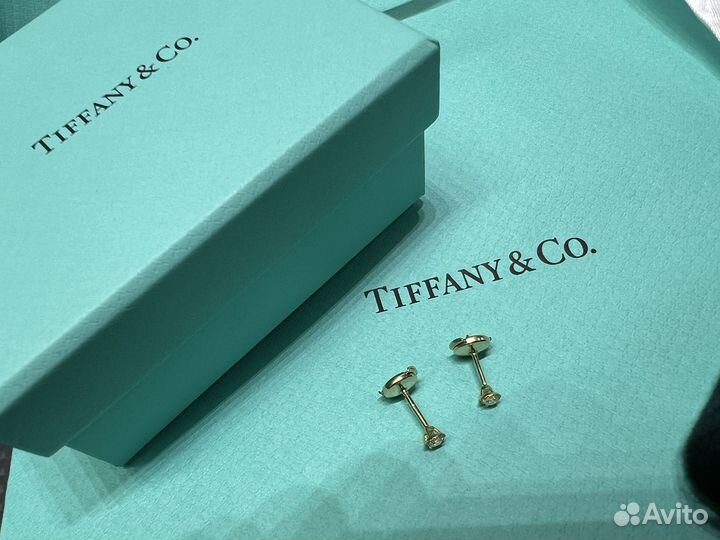 Серьги Tiffany Soleste 0.17 ct