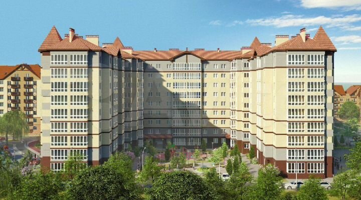 1-к. квартира, 41,9 м², 9/9 эт.