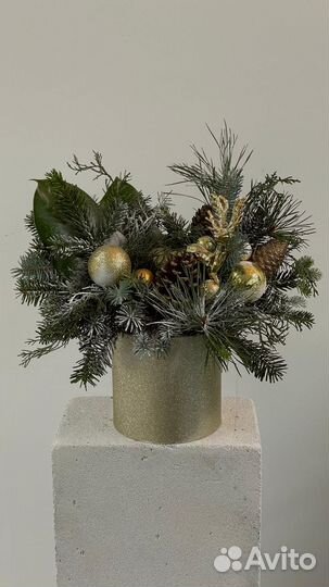 Мастер класс по новогодней композиции