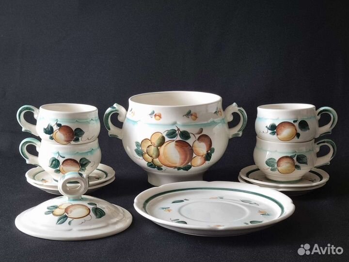 Компотница набор зик Конаково СССР