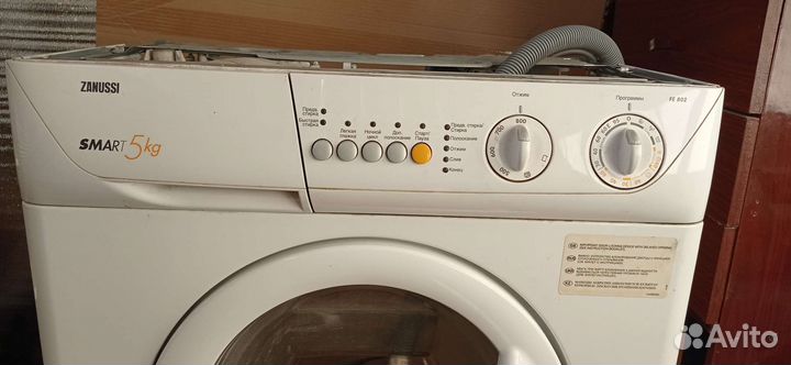 Стиральная машина на запчасти zanussi