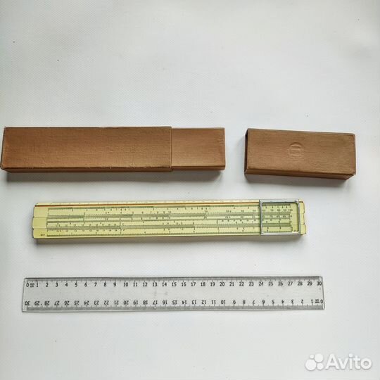 Логарифмическая линейка СССР 1962г