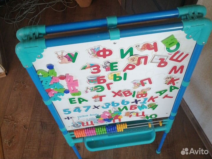 Мольберт детский двухсторонний
