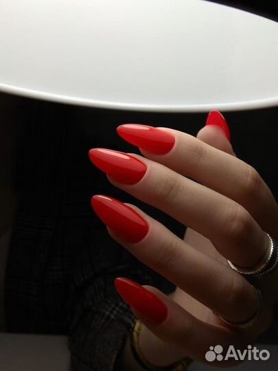 Снятие+маникюр+укрепление+покрытие