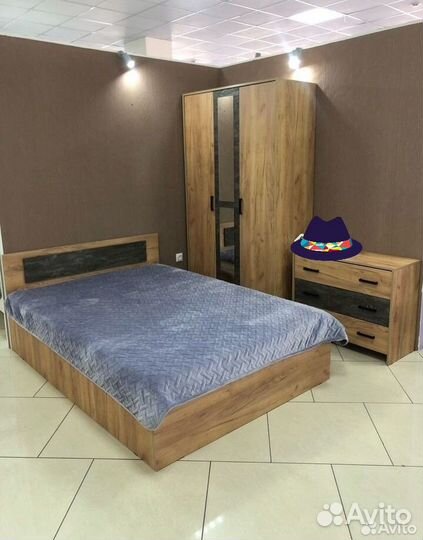 Спальный гарнитур мсп с матрацем