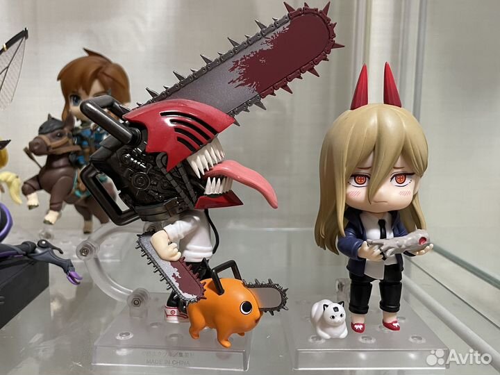 Фигурки Нендороид Денжи и Пауэр Человек-Бензопила