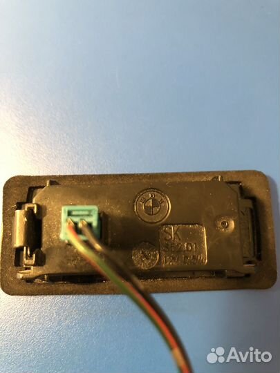 Подсветка номера bmw