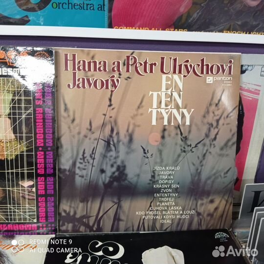 Виниловые пластинки чехословакия