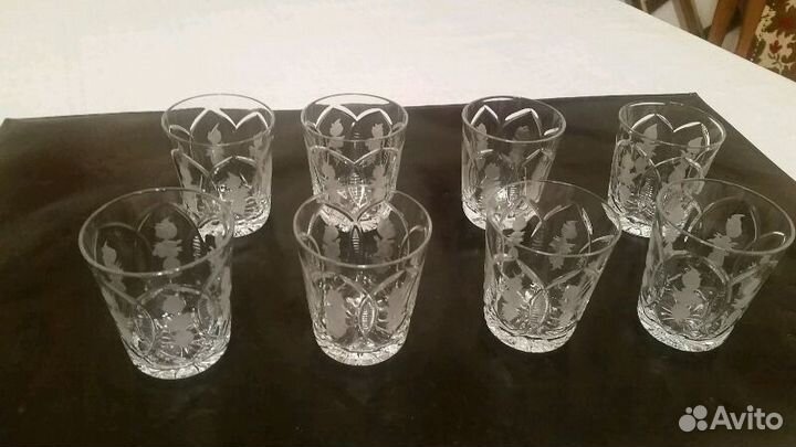 Хрустальные стаканы СССР