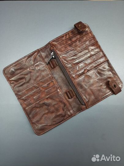 Мужской кошелек портмоне кожа